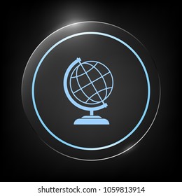 Globe icon symbol