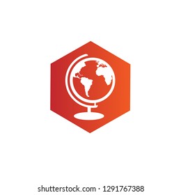 globe icon - symbol