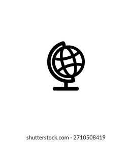Globussymbol für die Internetnavigation