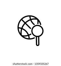globe icon template