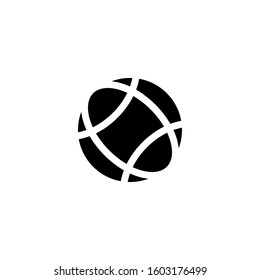Globe icon template. Vector illustration 