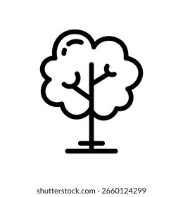 Ícone de globo fino monolínico