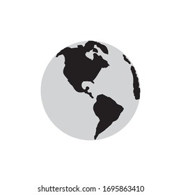 Globe Icon In Trendy  Design Vector Eps 10