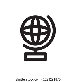 Globe Icon Trendy Outline Style Design Stock Vector (Royalty Free ...