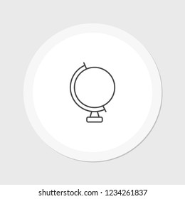 Globe icon vector