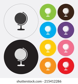 Globe icon - Vector