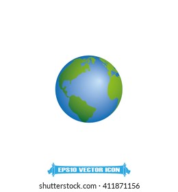 Globe Icon Vector