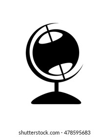 Globe Icon Vector.