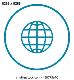Globe Icon Vector