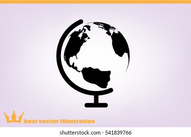 Globe Icon Vector