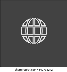 Globe Icon vector