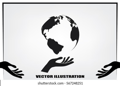 Globe Icon Vector