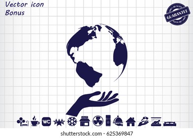 Globe Icon Vector