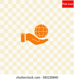 Globe  icon Vector design.