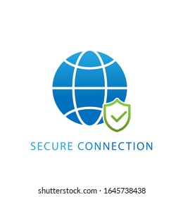 Globe icon vector design illustration. Globe vector illustration for website, mobile, graphic elements, logo, app, UI. Globe icon isolated on white background.