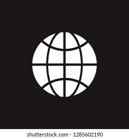 globe icon. globe vector design. sign design