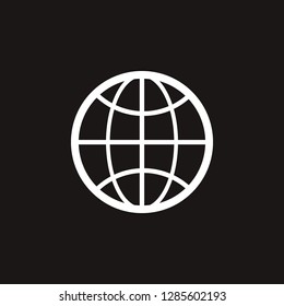 globe icon. globe vector design. sign design