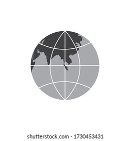 Globe Icon Vector Design Template
