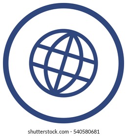 globe Icon Vector flat design style