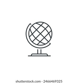 Globe icon, Globe vector illustration