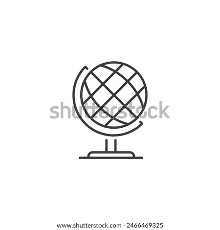 Globe icon, Globe vector illustration