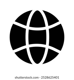 Globe icon vector illustration art