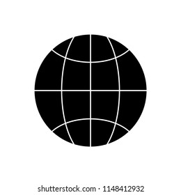 Globe icon, vector illustration design. Communication collection.