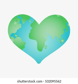 globe, icon, vector illustration EPS 10
