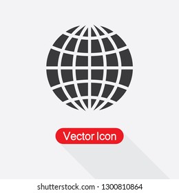 Globe Icon Vector Illustration Eps10