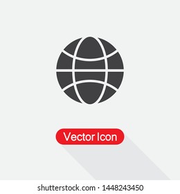 Globe Icon Vector Illustration Eps10