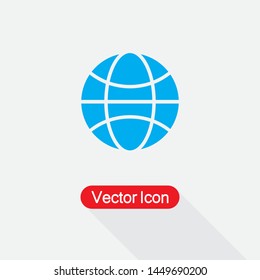 Globe Icon Vector Illustration Eps10