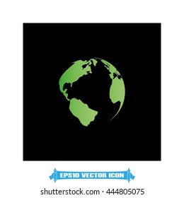 Globe icon vector illustration eps10.