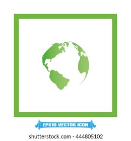 Globe icon vector illustration eps10.