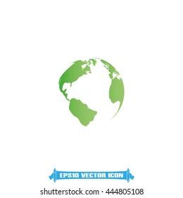 Globe icon vector illustration eps10.