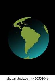 Globe Icon Vector Illustration EPS10