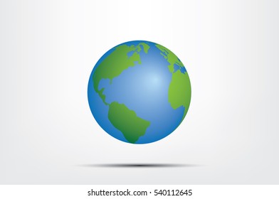 Globe icon vector illustration eps10.
