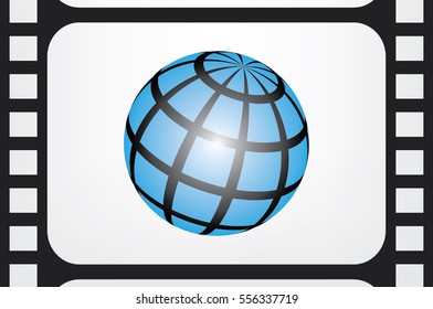 Globe icon vector illustration eps10.