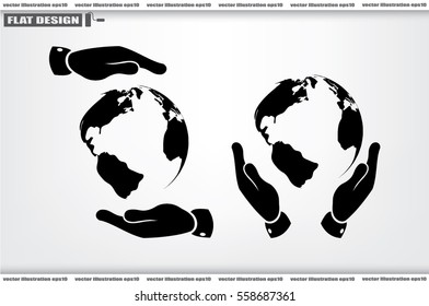 Globe icon vector illustration eps10.