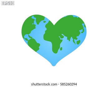 globe, icon, vector illustration eps10