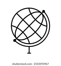 Globe-Symbol, Vektorgrafik, Gehe zu Websymbol-Symbol, www-Symbol, Web-Symbol, Website, Homepage-Symbol.