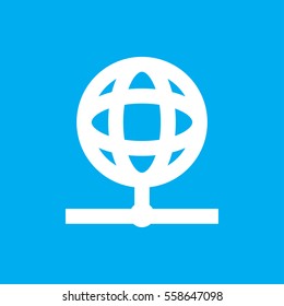 globe icon vector illustration sign symbol