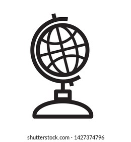 globe icon vector illustration template