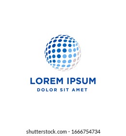Globe icon vector logo template
