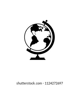 Globe icon , vector sign design