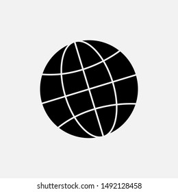 
Globe Icon - Vector, Sign and Symbol for Design, Presentation, Website or Apps Elements.