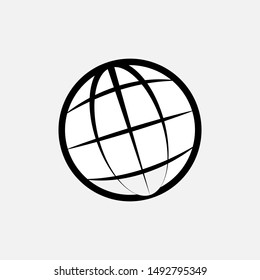 
Globe Icon - Vector, Sign and Symbol for Design, Presentation, Website or Apps Elements.