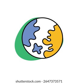 Globe Icon vector stock illustration