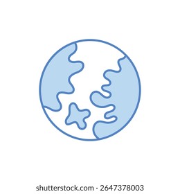 Globe Icon vector stock illustration