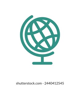 Globe-Symbol-Vektor-Vorlage Illustration Design