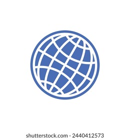Globe-Symbol-Vektor-Vorlage Illustration Design